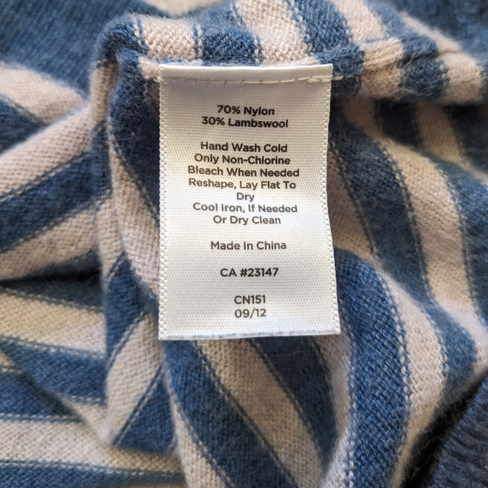 Talbots Small Lambswool Mix Sweater - Picture 2 of 5
